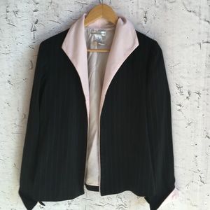 DRAPERS AND DAMONS BLACK PINK BLAZER 10
